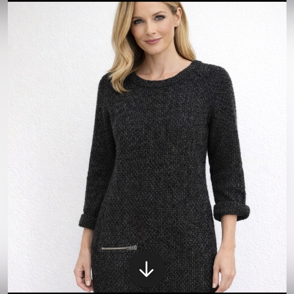 E’toile Isabella Marant NWT Ikala Wool Alpaca Blend Tunic Dress/Top Gray Size 1